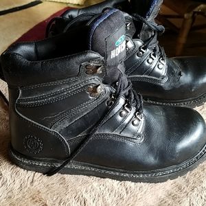 HP 6/8! Steel toe boots all broken in